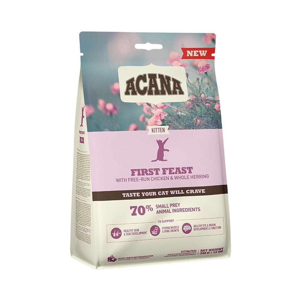 Opakowanie suchej karmy z kurczakiem i śledziem dla kota młodego