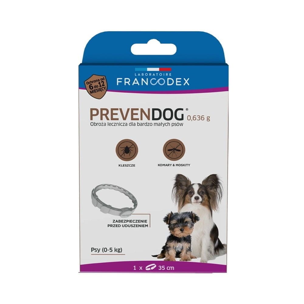 Obroża przeciwko kleszczom dla psa