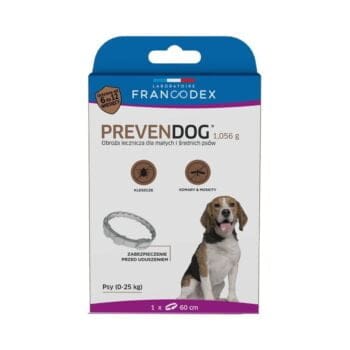 Obroża przeciwko kleszczom dla psa