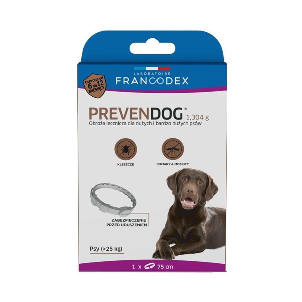 Obroża przeciwko kleszczom dla psów