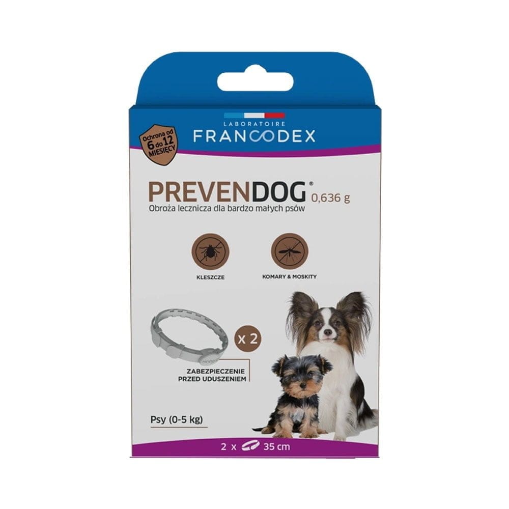 Obroża przeciwko kleszczom dla psa