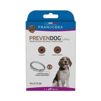 Obroża przeciwko kleszczom dla psa