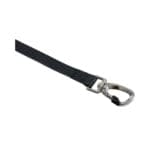 Smycz silikonowa dla psa kolor czarny