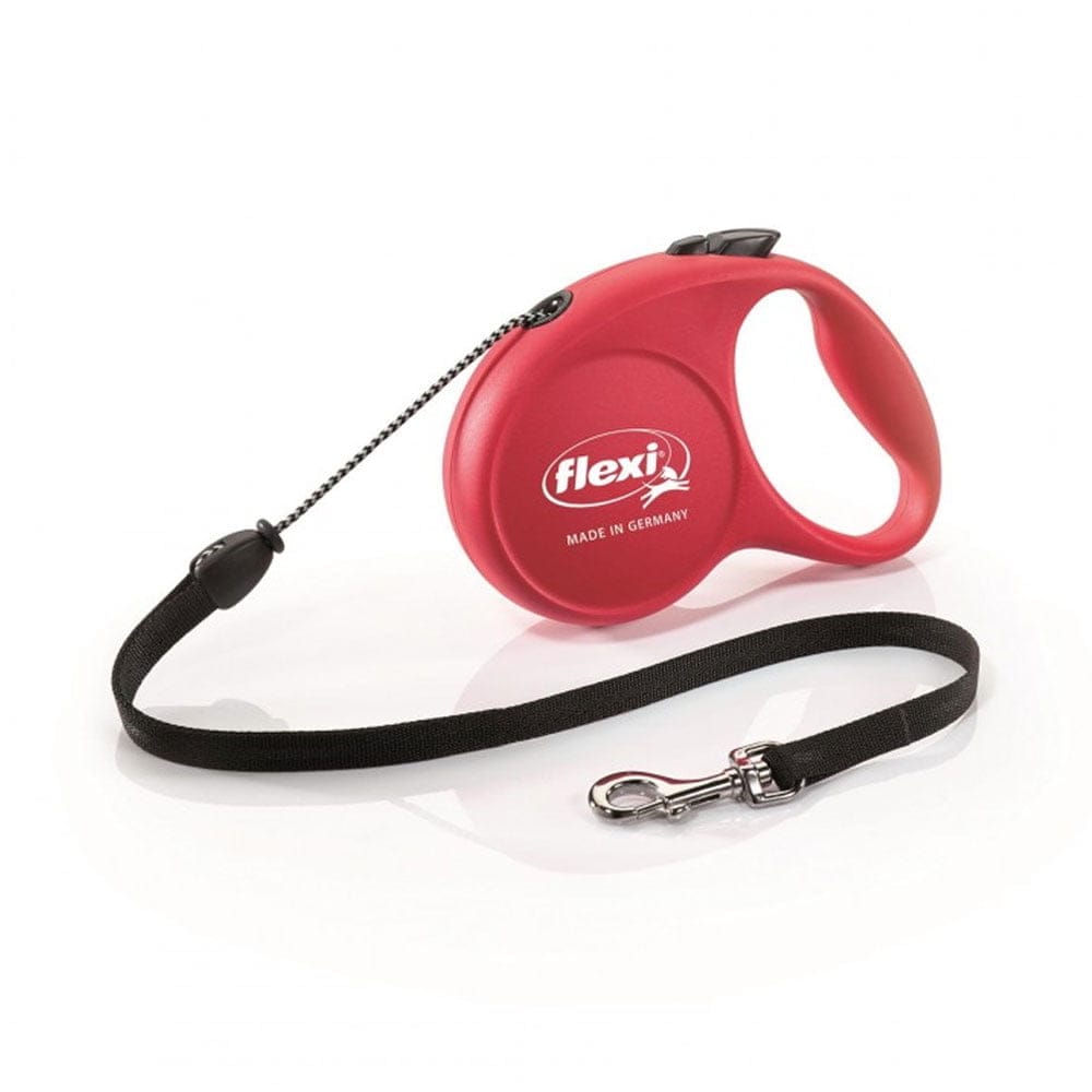 4000498027707-1 Smycz czerwona Flexi dla psa