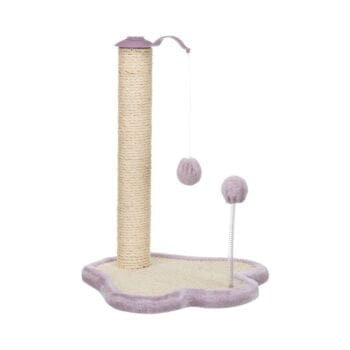 Drapak stojący ze słupkiem dla kota