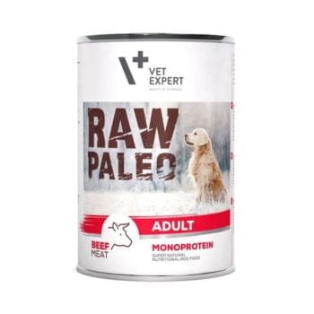 Puszka mokrej karmy dla psów dorosłych monoproteina z wołowiną