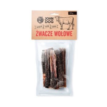 Opakowanie przysmaków dla psa - żwacze wołowe
