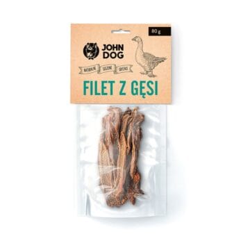 Opakowanie przysmaków dla psa - filet z gęsi