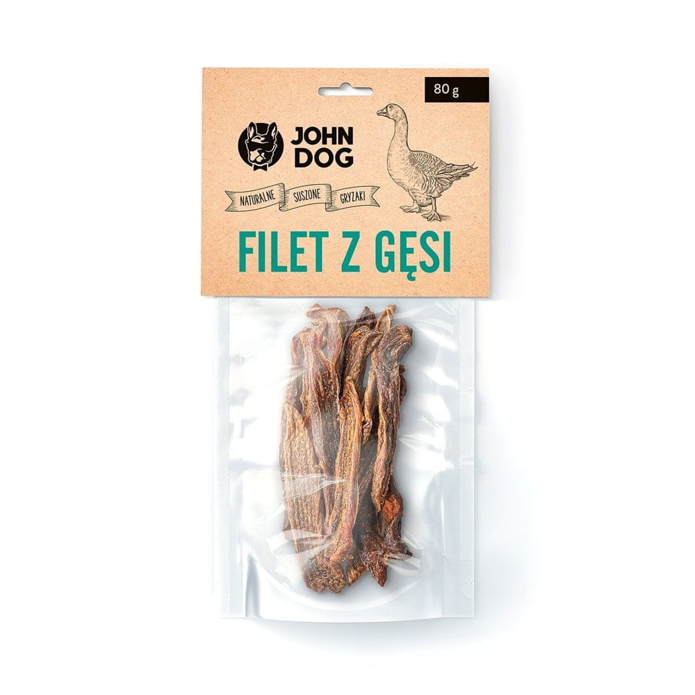 Opakowanie przysmaków dla psa - filet z gęsi