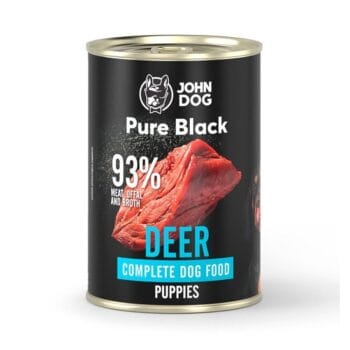 Karma mokra z jeleniem dla szczeniąt