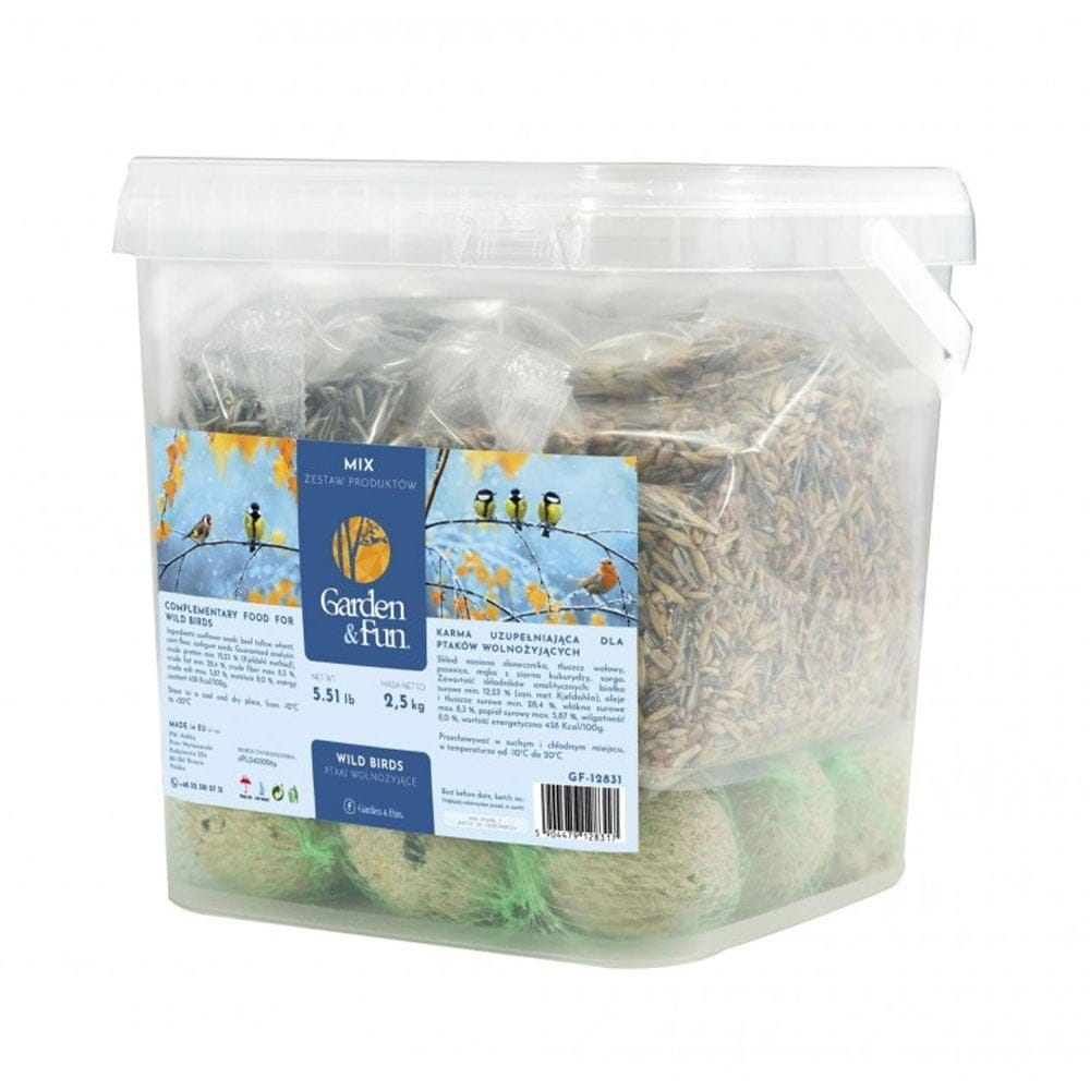 Pokarm mix produktów dla ptaków wolnożyjących