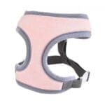 Jasnoróżowe szelki dla małego psa