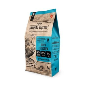 Karma sucha dla kota dorosłego o smaku indyka z łososiem