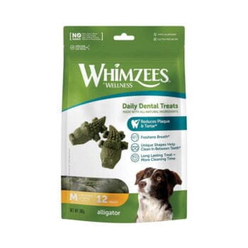 Opakowanie przysmaków dentystycznych Aligator dla psa