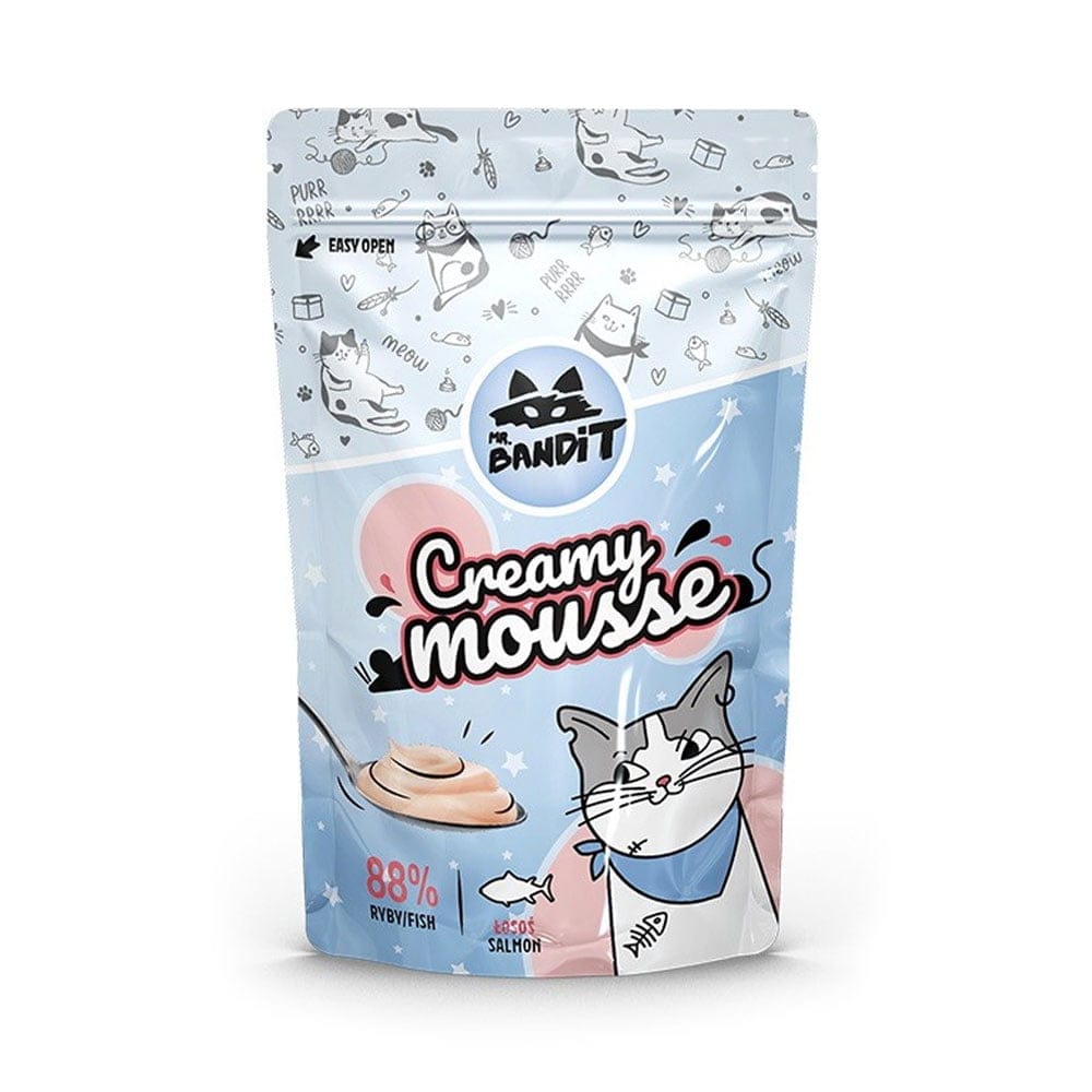 Opakowanie musu dla kota z łososiem