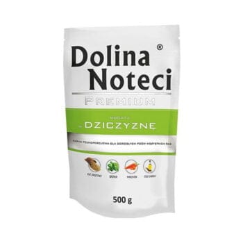 Saszetka mokrej karmy z dziczyzną dla psa dorosłego