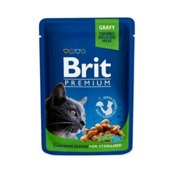 Saszetka mokrej karmy z kurczakiem dla kota