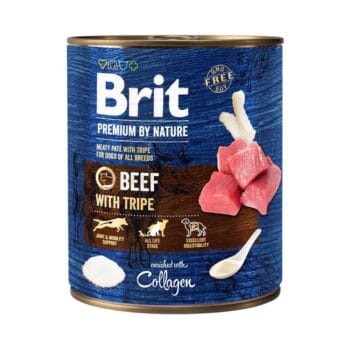 Puszka mokrej karmy z wołowiną dla psa