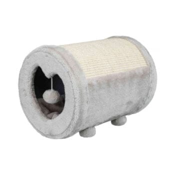 Drapak dla kota - rolka z pluszowym obiciem i sizalowym drapakiem