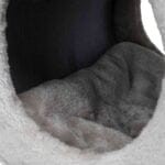 Trixie | Drapak dla kota - rolka z pluszowym obiciem i sizalowym drapakiem (szary) | śr. 27×39cm - obrazek 3