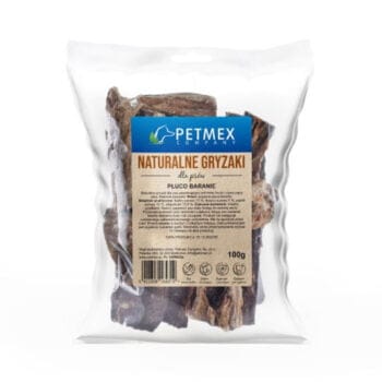 Opakowanie przysmaków dla psa - płuco baranie