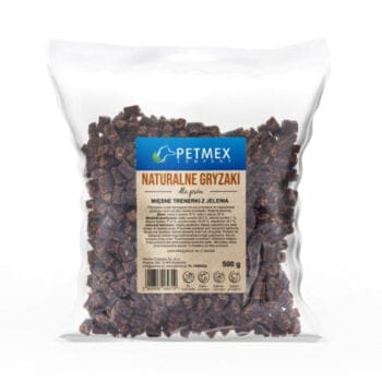 Opakowanie mięsnych trenerek z jelenia dla psa