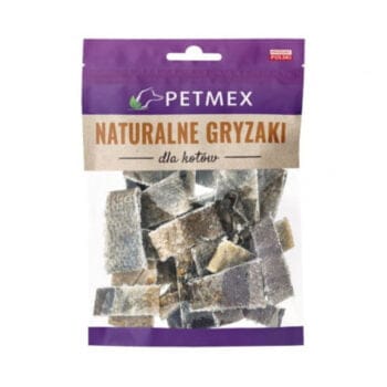 Opakowanie gryzaków dla kotów - skóra dorsza paseczki