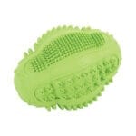 Zielona piłka kauczukowa dla psa