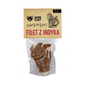 Opakowanie filetów z indyka dla kota