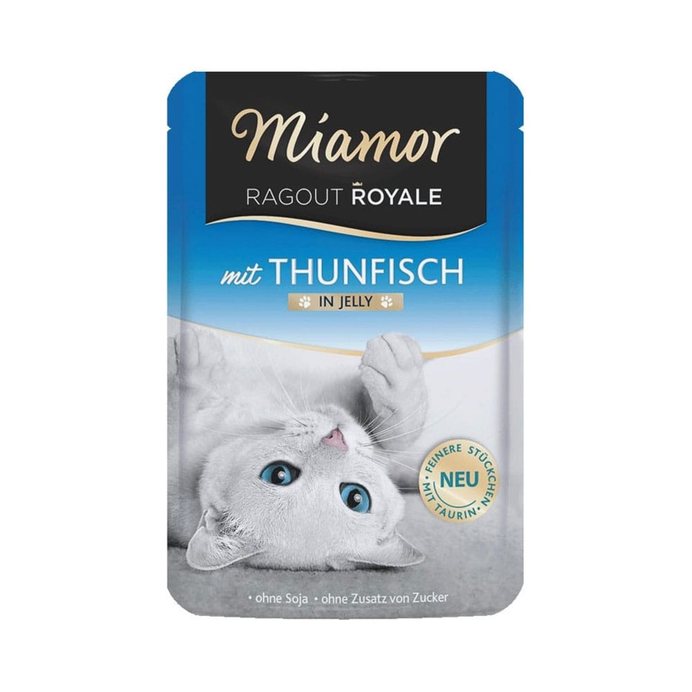 Saszetka mokrej karmy dla kota z tuńczykiem