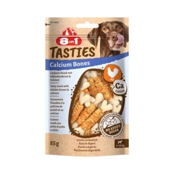 Opakowanie kości wapiennych z kurczakiem dla psa