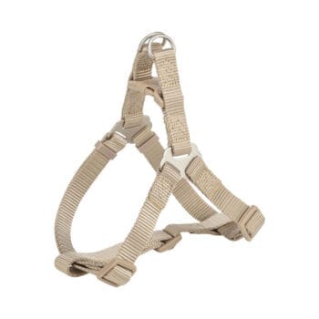 Beżowe szelki dla psa