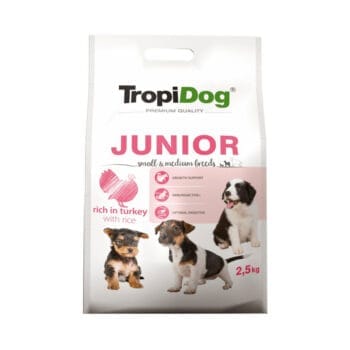 Opakowanie karmy suchej dla psa szczeniaka