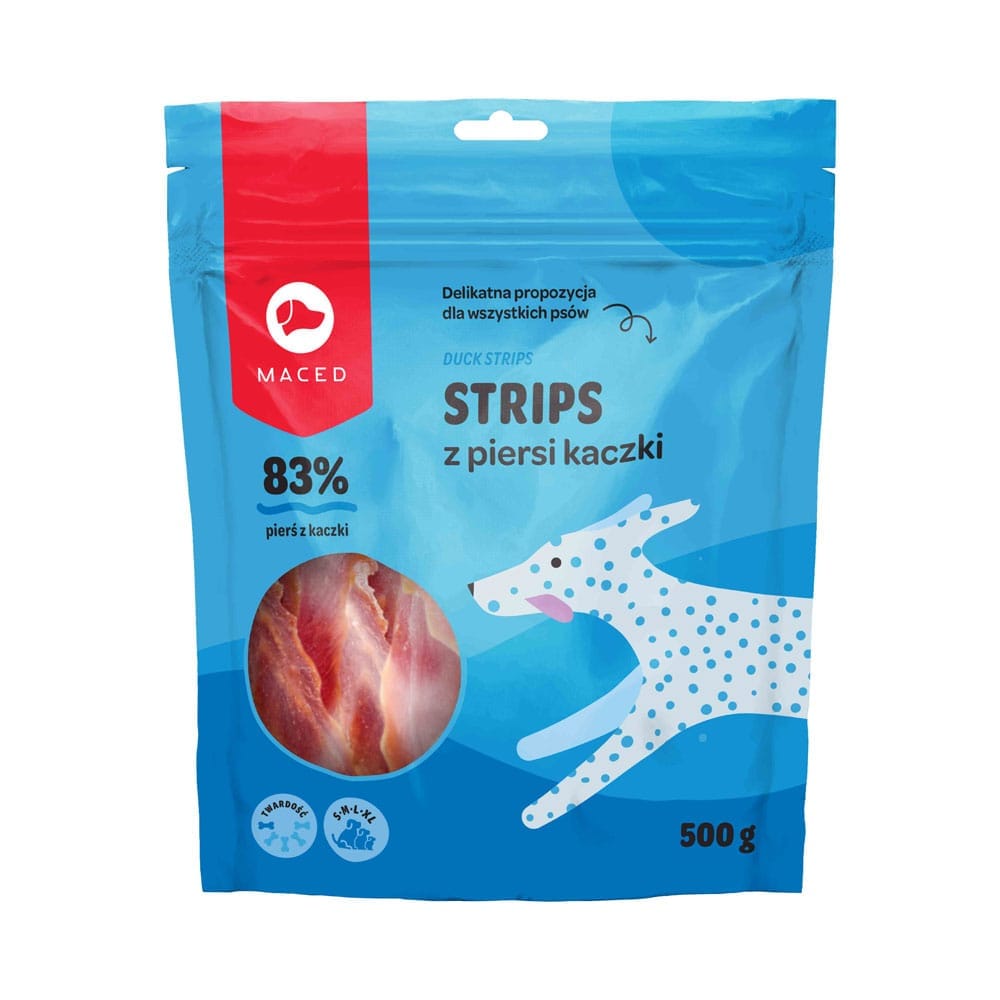 5907489311984-1 Opakowanie przysmaków stripsów z kaczki dla psa