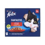 Felix | Fantastic Mix - wołowina, kurczak, królik, jagnięcina | 24x85g | Kot dorosły - obrazek 2