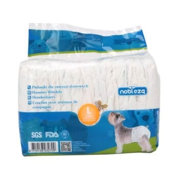 Opakowanie pampersów dla psów L