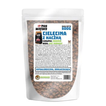 Pan Mięsko Cielęcina z Kaczką - karma na wagę