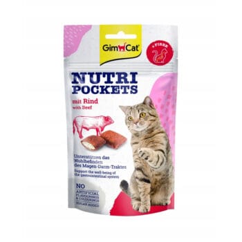 Przysmaki z wołowiną dla kota