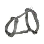 Szare szelki dla małego i średniego psa