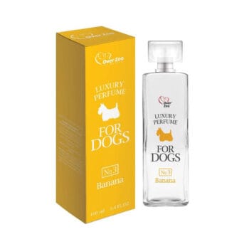 Pudełko z buteleczką z perfumami dla psów