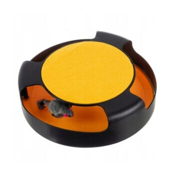 Zabawka dla kota kółko z myszką