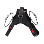 Czarne szelki L dla psa