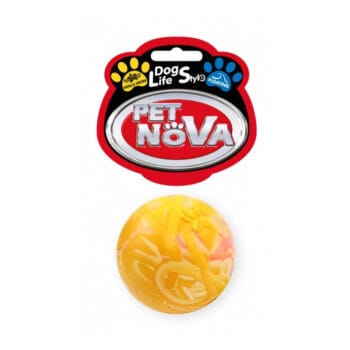 Piłka multikolor S z aromatem wanilii dla psa