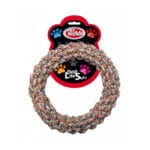 Ringo ze sznura plecionego dla psa