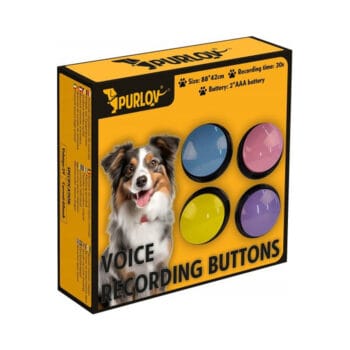 Przyciski dźwiękowe dla zwierząt w pudełku