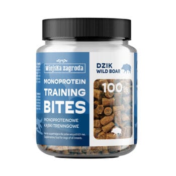 Opakowanie przysmaków z dzikiem dla psa