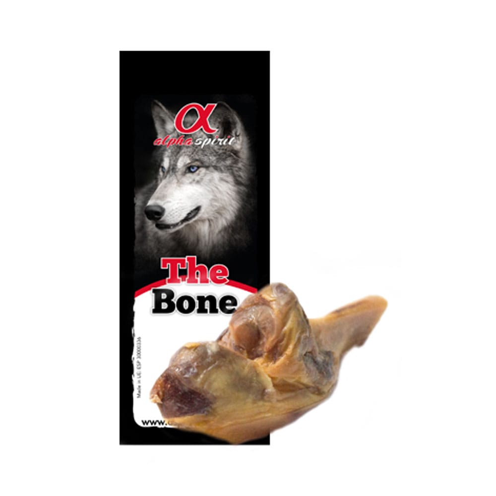 Kość z mięsem dla psa