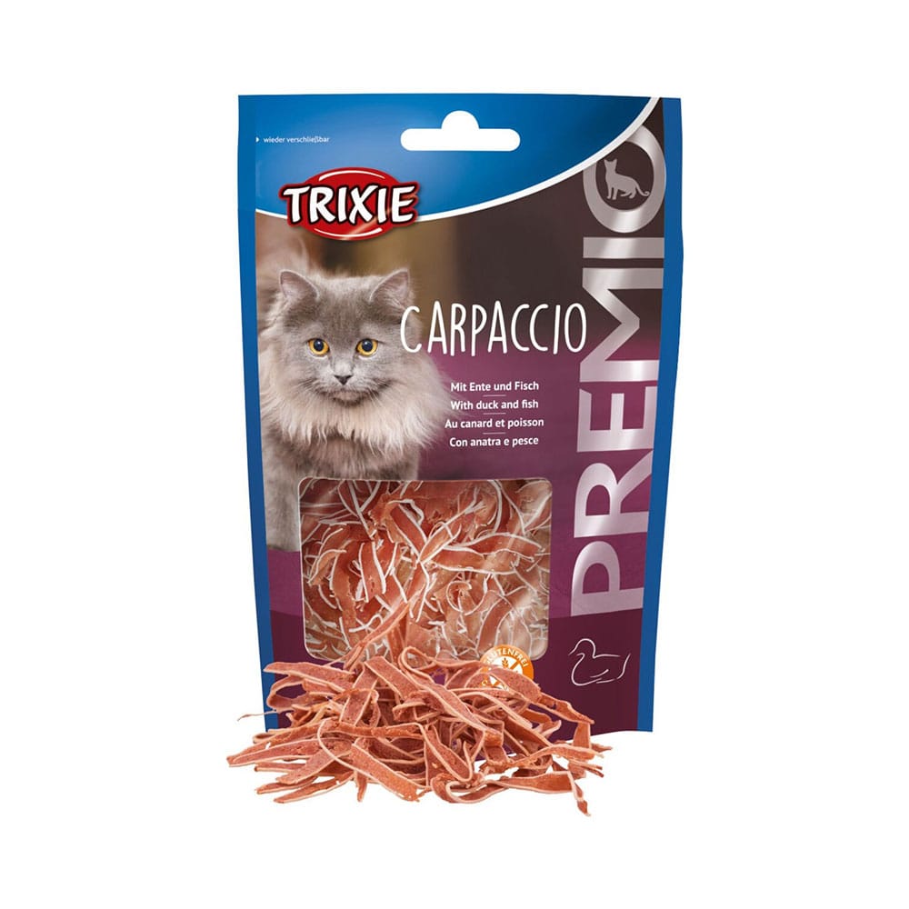 Przysmak dla kota z kaczką i rybą