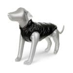 Kurtka dla psa czarno-brązowa dwustronna XS