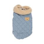 Kurtka dla psa (niebieska) pikowana XS